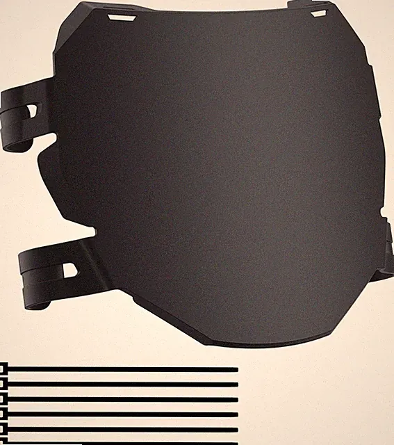 Downhill Electric Bike Number Plate Fit for Q20, S1/S2/Y1/RX, X1S/X/X2,MX3/MX4/M