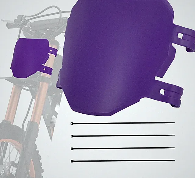 Front Number Plate for Ebike,Electric Dirt Bike Plate Replacement for Ridstar Q2